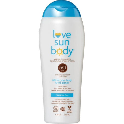 Body Mineral Sunscreen Lotion