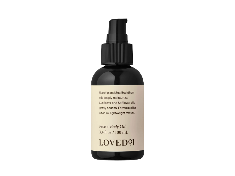 Loved 01 Face + Body Oil, 3.4 fl oz/100 mL