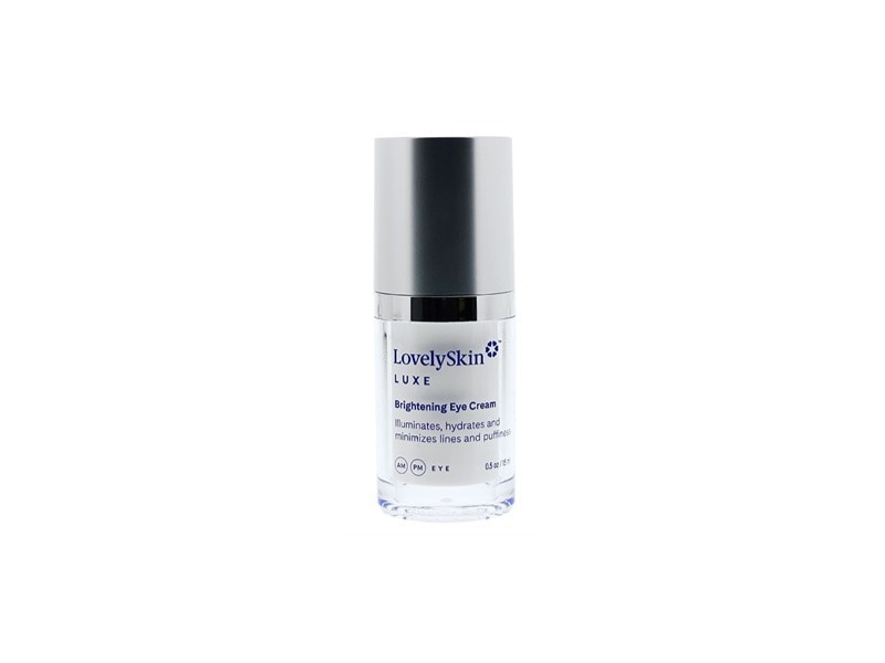 Lovely skin luxe brightening eye cream, 0.5 oz/15 mL