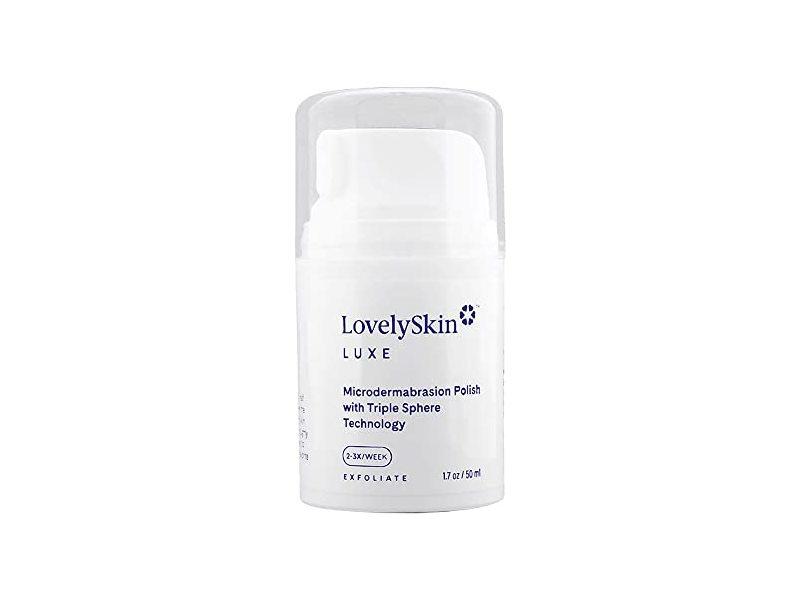 Lovely Skin Luxe Microdermabrasion Polish Exfoliator, 1.7 fl oz/50 mL