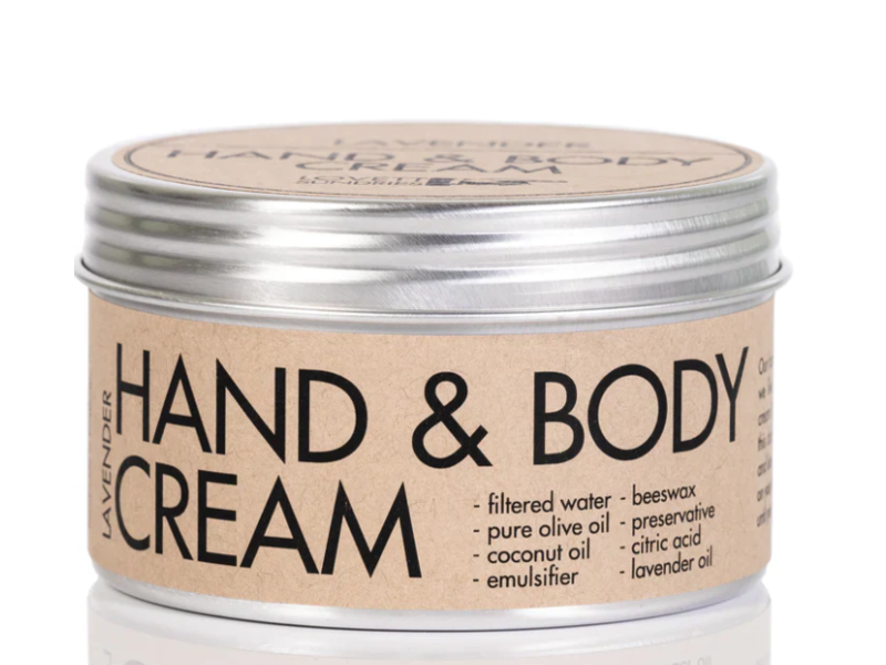 Lovett Sundries Hand & Body Cream, Lavender, 7.3 oz/207 g
