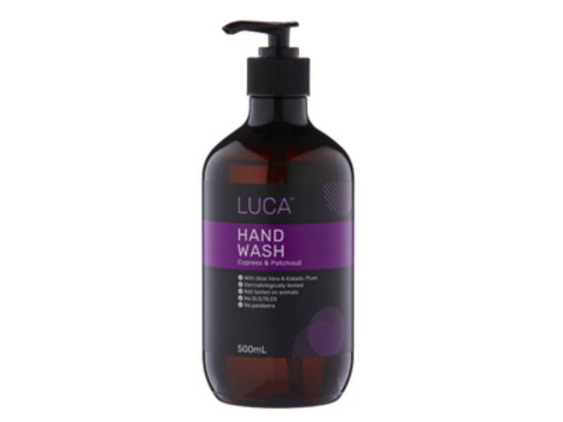 Luca Hand Wash, Cypress & Patchouli, 500 mL