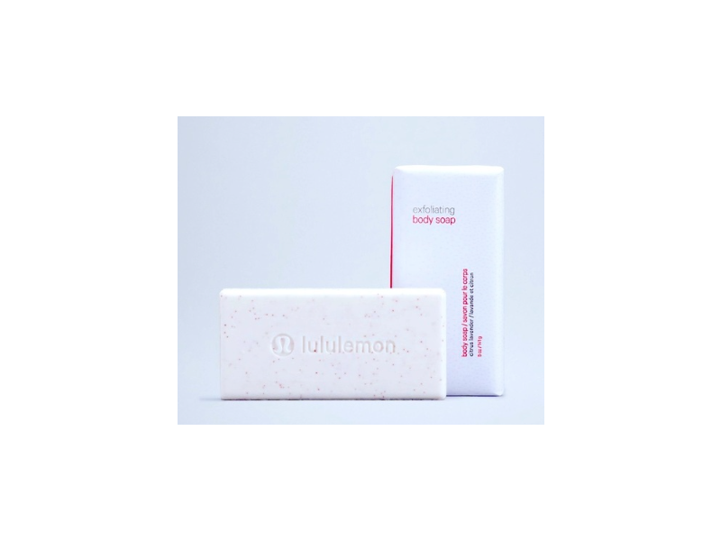 Lululemon Selfcare Exfoliating Body Soap, Citrus lavender, 5 oz/141 g