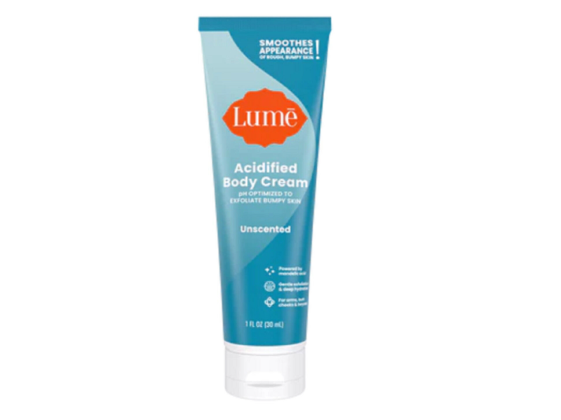 Lume Acidified Body Cream, 1 fl oz/30 mL