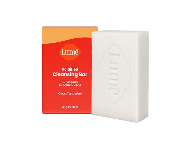 Lume Acidified Cleansing Bar, Clean Tangerine, 5 oz/142 g