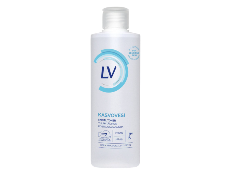 Lumivalko Kasvovesi Facial Toner, 250 mL