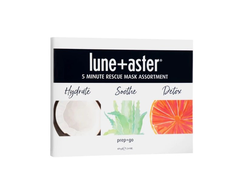 Lune+Aster 5 Minute Rescue Mask Assortment Trio, 2.4 oz/69 g