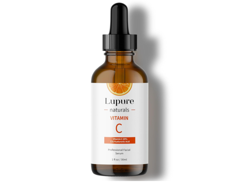 Lupure Naturals Vitamin C Facial Serum, 1 fl oz/30 mL