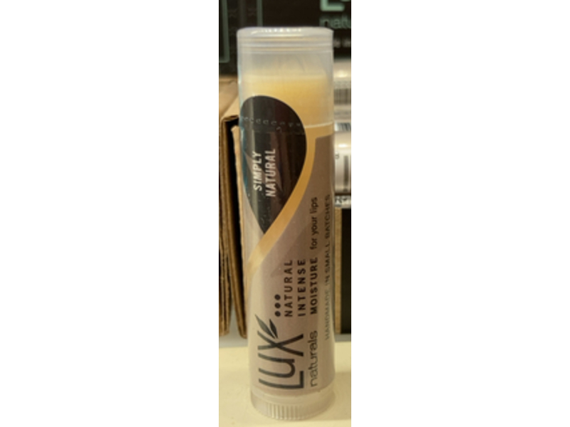 Lux Nature Natural Intense Moisture Lip Balm, Simple Natural