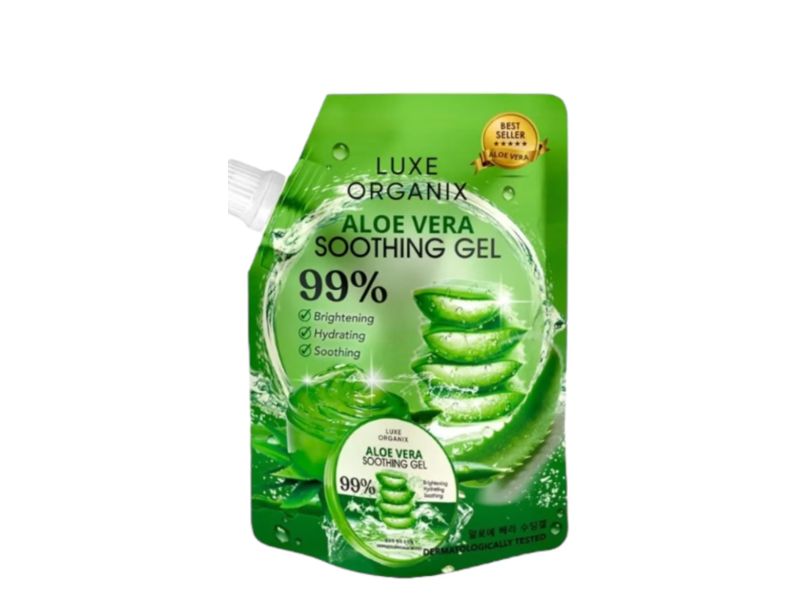 Luxe Organix Aloe Vera Soothing Gel, 3.38 fl oz/100 mL