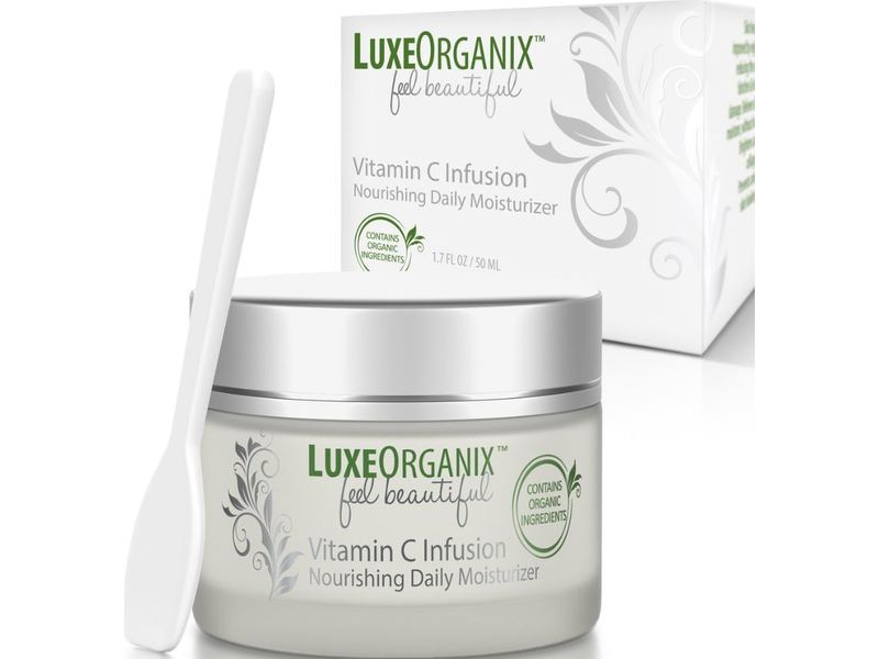 Luxe Organix Glow Nourishing Daily Moisturizers, Vitamin C Infusion, 1.7 fl oz
