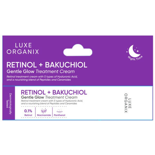 Retinol + Bakuchiol Overnight Glow Gentle Cream
