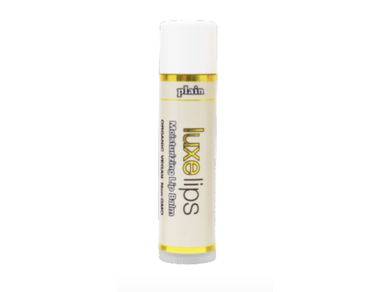 LuxeBeauty LuxeLips Moisturizing Lip Balm, Plain