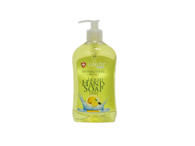 Luxury Hygiene Liquid Hand Soap, Lemon, 16.9 fl oz