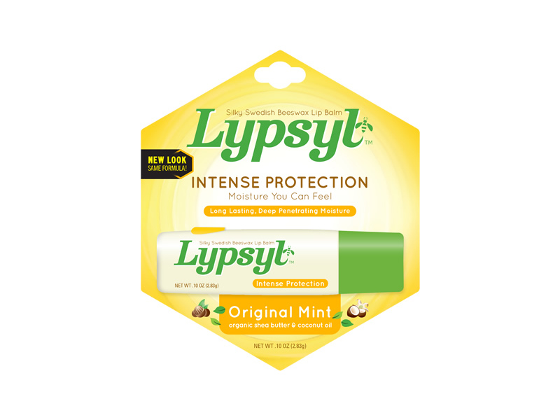 Lypsyl Intense Protection Lip Balm, Original Mint, 0.10 oz