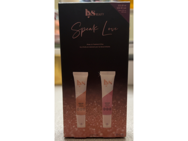 Lys Beauty Speak Love Glossy Lip Treatment Duo, OG + Loveable, 0.4 fl oz/12 mL