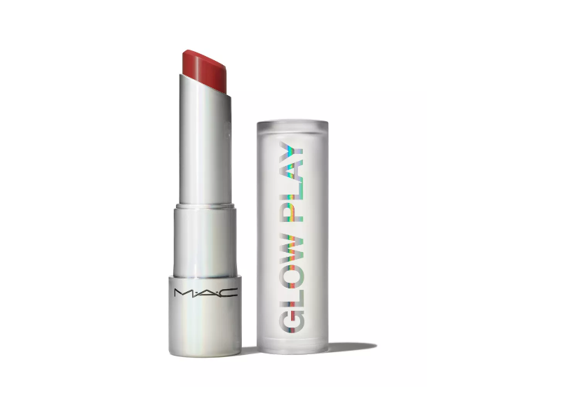 M.A.C Glow Play Lip Balm, 453 Rouge Awakening, 0.12 oz/3.6 g