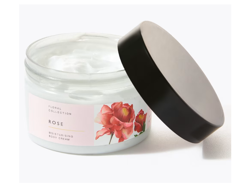 M&S Beauty Moisturizing Body Cream, Rose, 250 mL