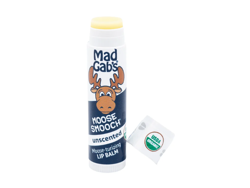 Mad Gab's Moose Smooch Moose-turizing Lip Balm, 0.15 oz/4.25 g