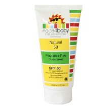 Natural Fragrance Free Sunscreen SPF 50+