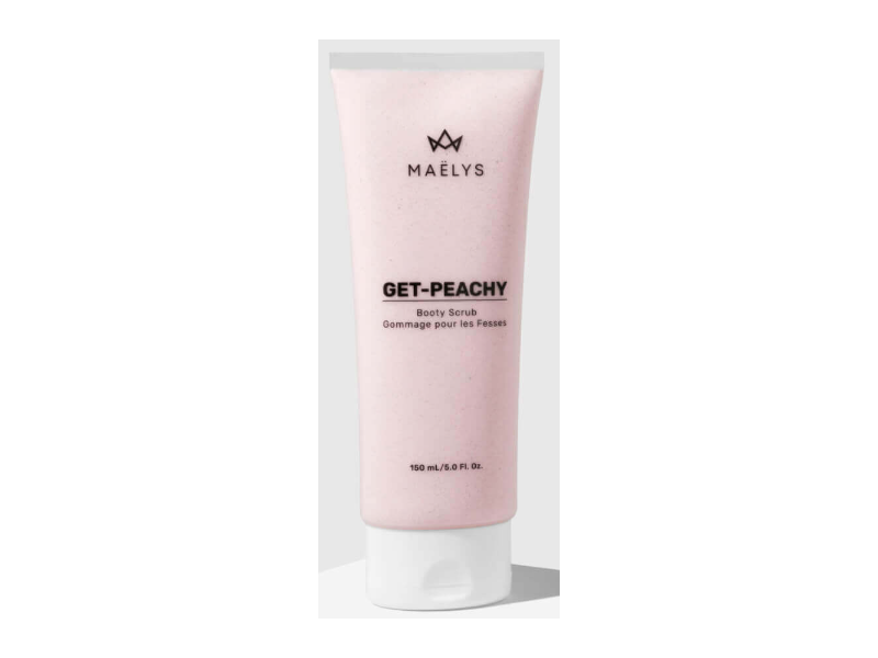 Maelys Get-Peachy Booty Scrub, 5 fl oz/150 mL