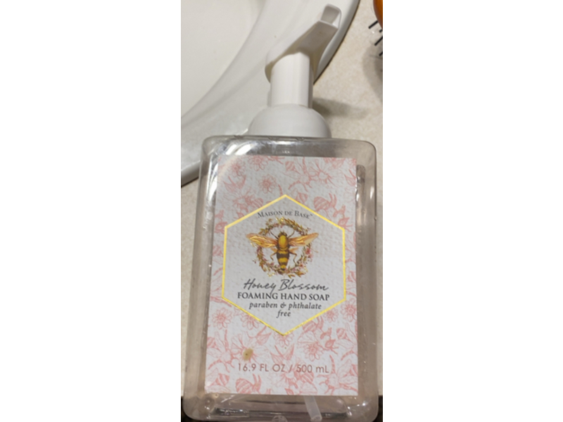 Maison De Base Foaming Hand Soap, Honey Blossom, 16.9 fl oz/500 mL