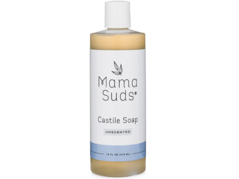 Mama Suds Pure Liquid Castile Soap, 16 fl oz/473 mL