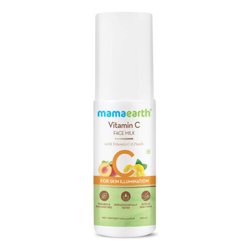 Vitamin C Face Milk Moisturiser With Vitamin C And Peach Moisturizer For Skin Illumination