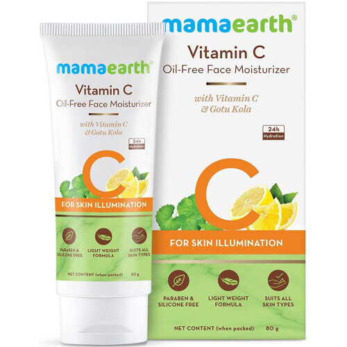 Vitamin C Oil-free Moisturizer For Face With Vitamin C & Gotu Kola For Skin Illumination