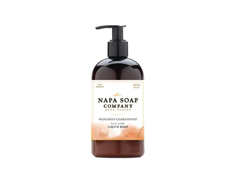 Mandarin Chardonnay Liquid Soap, Grapeseed Oil, 12 oz/354 mL