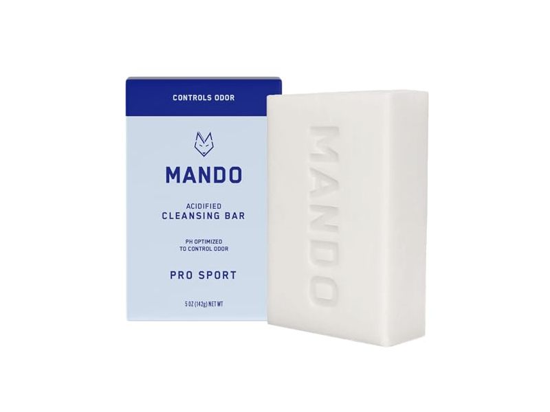 Mando Acidified Cleansing Bar, Pro Sport, 5 oz/142 g