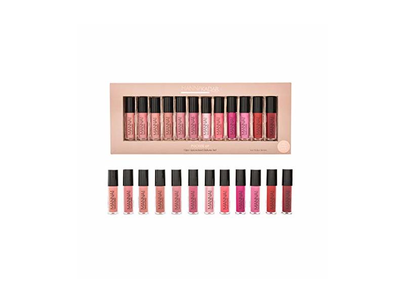 Manna Kadar Pucker Up Priming Gloss Stains Set, 12 Count