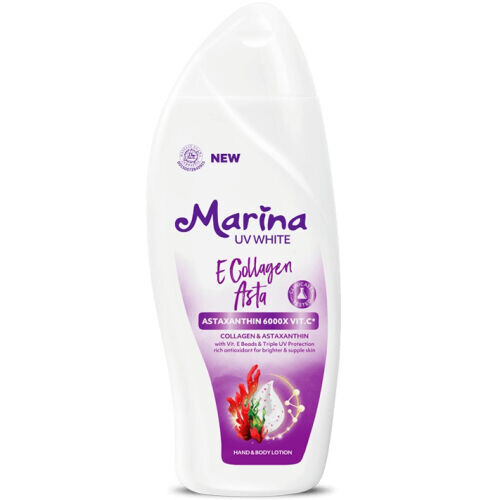 UV White E Collagen Asta Astaxanthin 6000X VIT C Hand & Body Lotion