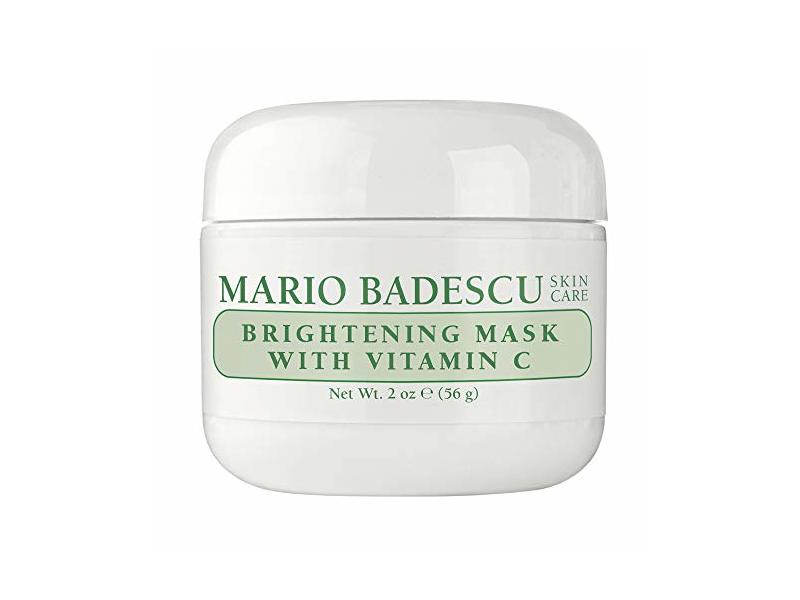 Mario Badescu Brightening Mask With Vitamin C, White, 2 Oz