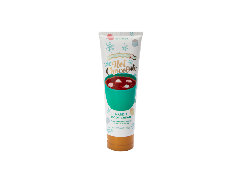 Marshmallow Hand & Body Cream, Hot Chocolate, 8 oz/226 g