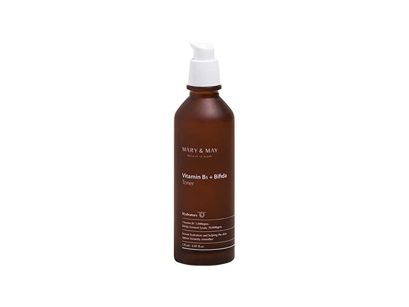 Mary & May Vitamin B5 + Bifida Toner 4.05 Fl Oz/120 ml