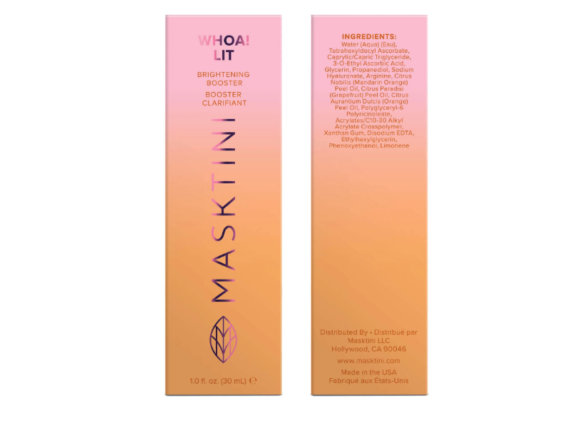 Masktini Whoa! Lit Brightening Booster, 1.0 fl oz/30 mL