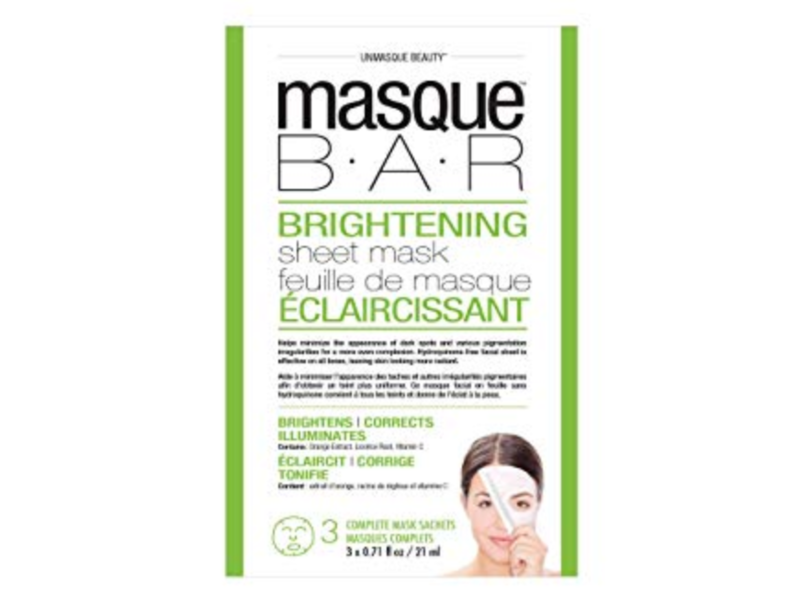 Masque BAR Brightening Sheet Mask, 21 mL