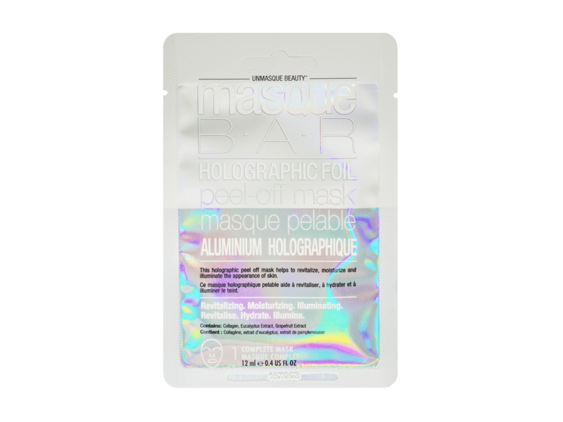 Masque Bar Holographic Foil Peel-Off Mask