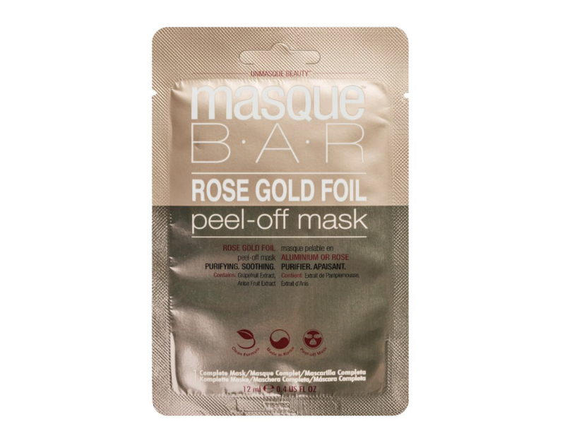 Masque Bar Rose Gold Foil Peel-Off Mask