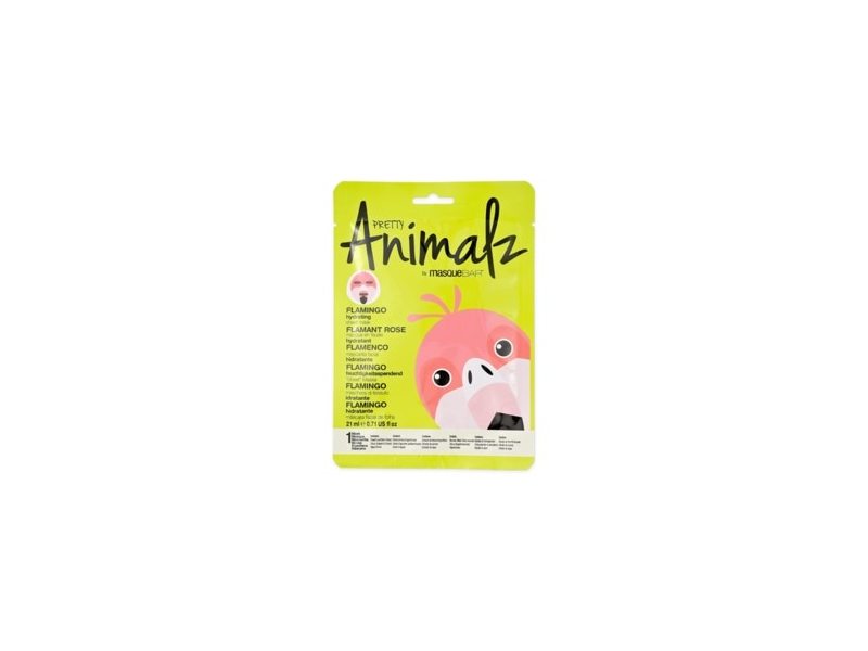 masqueBAR Pretty Animalz Bar Flamingo Sheet Mask