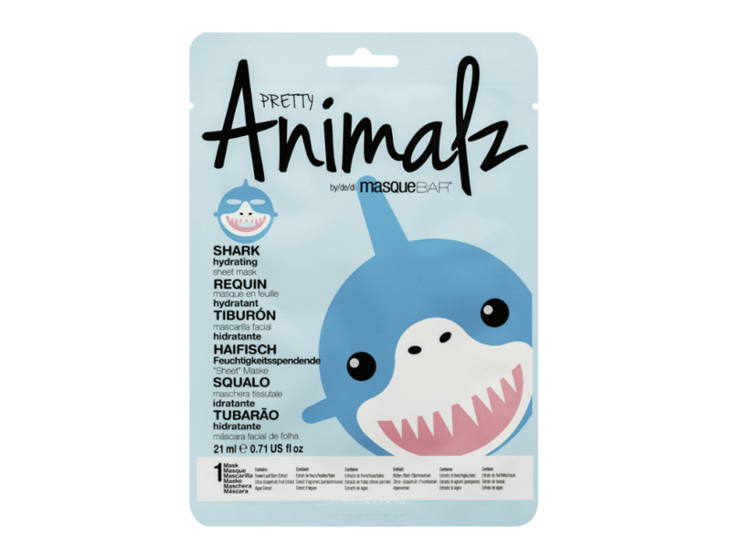 masqueBAR Pretty Animalz Shark Sheet Mask