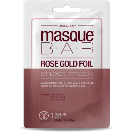 Rose Gold Foil Sheet Mask