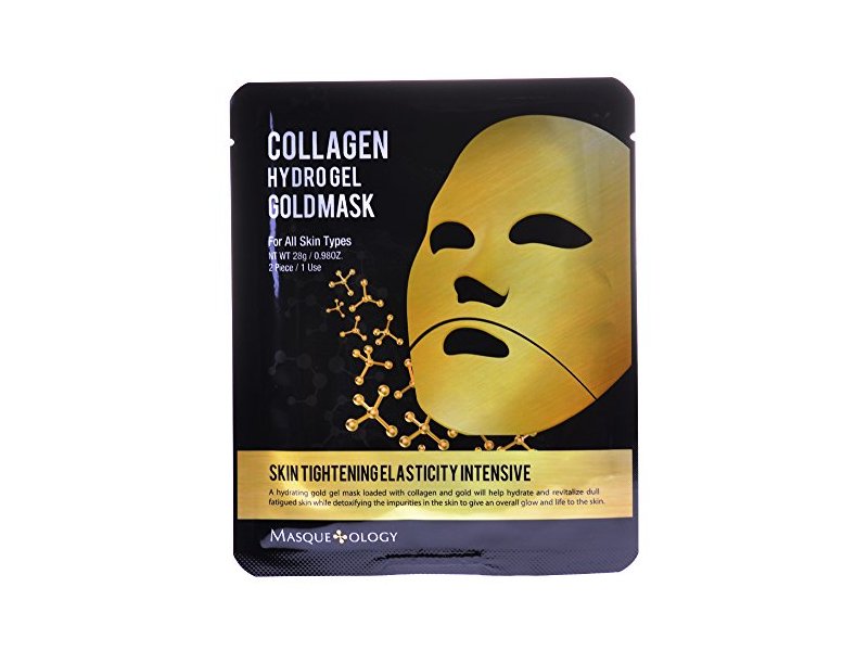 Masqueology Collagen Hydro Gel Gold Mask, 0.98 oz.