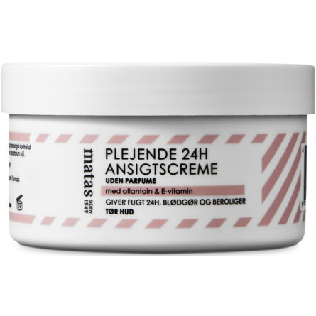 Plejende 24H Ansigtscreme Til Tør Hud