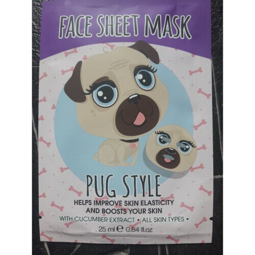 Pug Style - Face Sheet Mask
