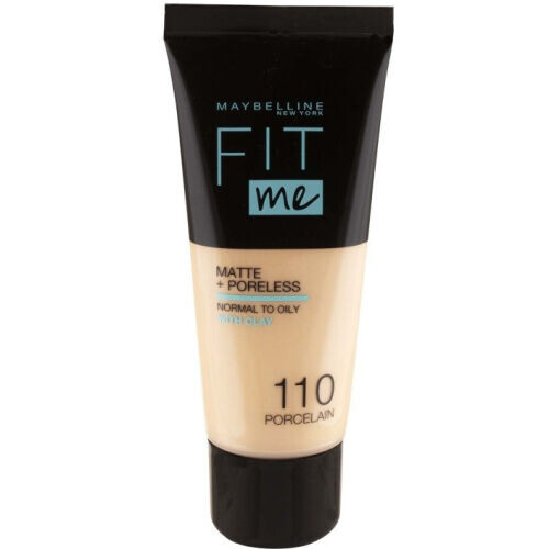 Fit Me Matte + Poreless, Normal To Oily, With Clay