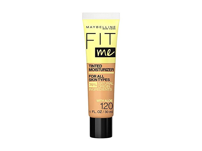 Maybelline New York Fit Me Tinted Moisturizer, 120, 1 fl oz/30 mL