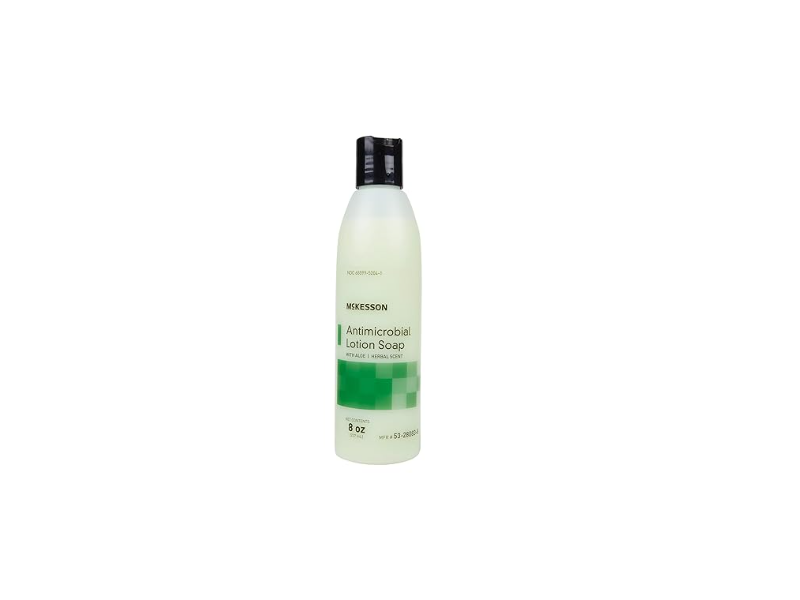 McKesson Antimicrobial Lotion Soap with Aloe, 8 oz (237 mL)