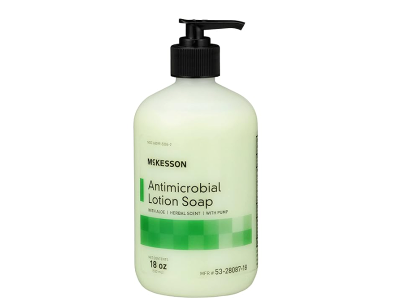 McKesson Antimicrobial Lotion Soap with Aloe, 18 oz|532 mL